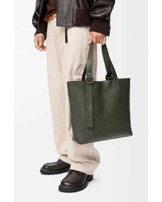 Loewe Green Loop Tote Bag for men