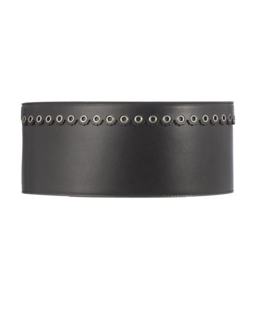 Dior Gray Saddle Decorative Belt
