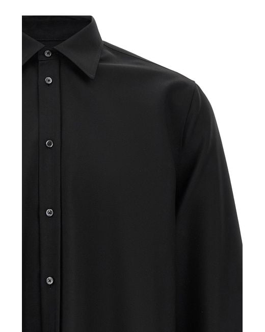 Jil Sander Black 240 Classic Collar Shirt for men