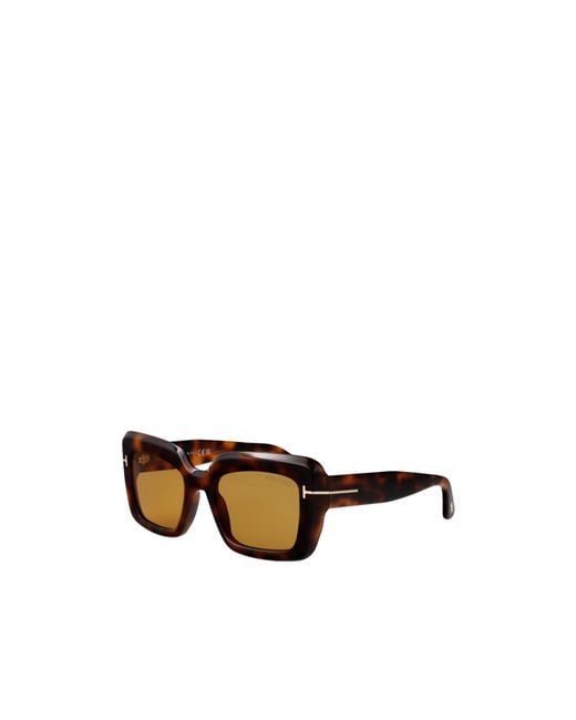 Tom Ford Multicolor Eyewear Leila Square-Frame Sunglasses