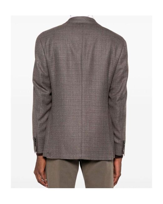 Canali Brown Kei Jacket for men