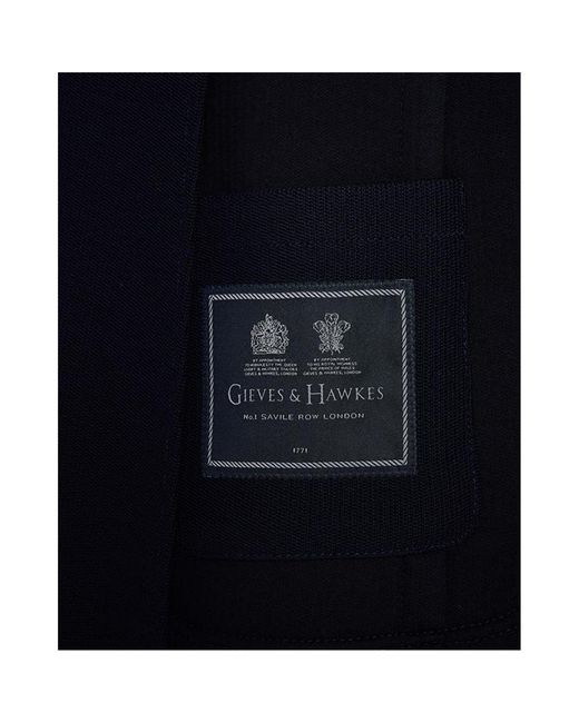 Barena Blue Single-Breasted Suit Jacket for men