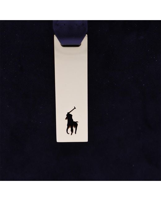 Polo Ralph Lauren Black Top Handle Tote Bag