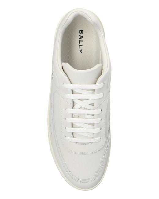 Bally White Rudys Low-Top Sneakers for men