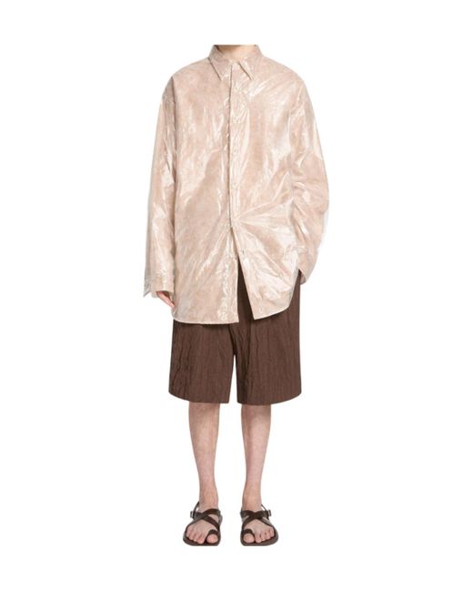 Dries Van Noten Natural Padded Shirt for men