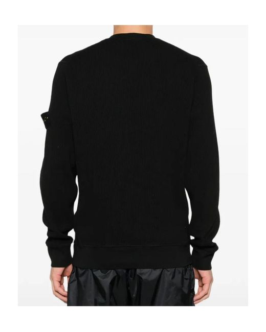 Stone Island Blue Regular-Fit Crewneck Sweatshirt for men
