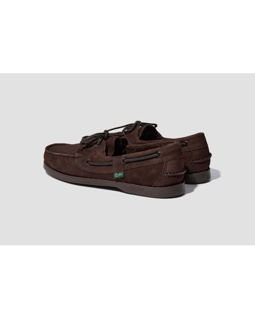 Paraboot Brown Lace-Up Loafers for men