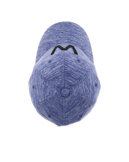 Weekend by Maxmara Blue Adjustable Pointed Cotton Cap