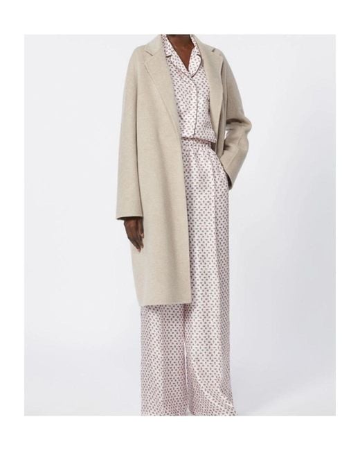Max Mara Natural Cashmere Belted Coat