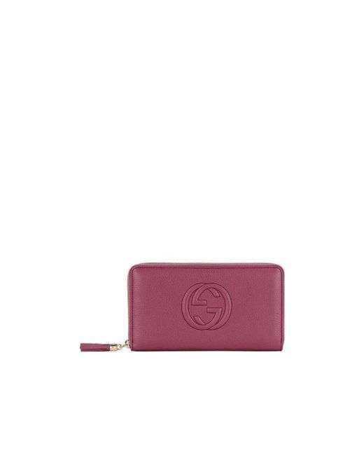 Gucci Purple Long Purse