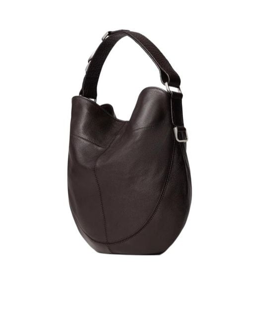 Lemaire Black Quiver Clip Shoulder Bag