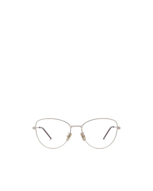 Givenchy White Cat-Eye Glasses for men