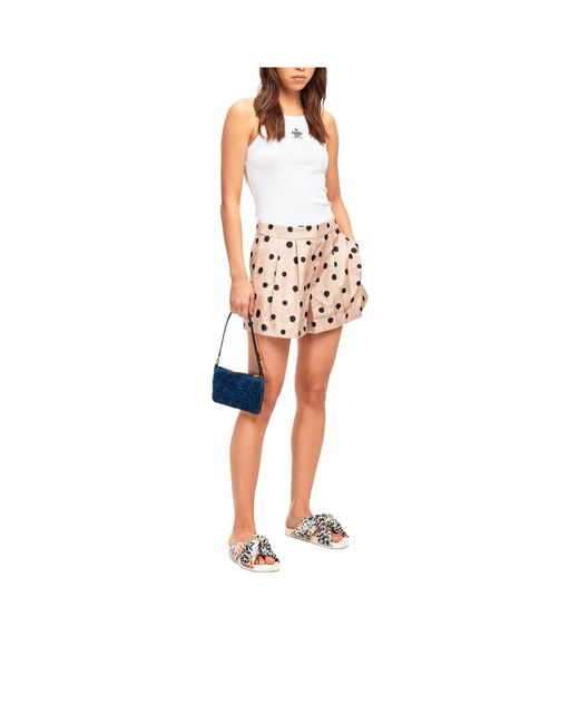 Fendi Blue Zippered Underarm Bag