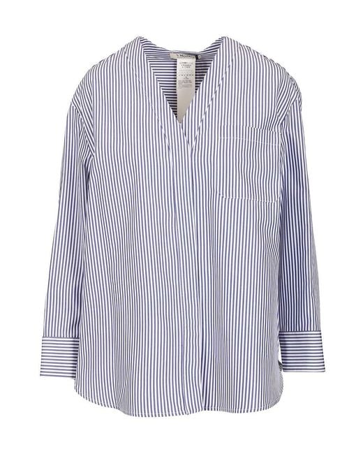 Max Mara Purple Chicca Shirt