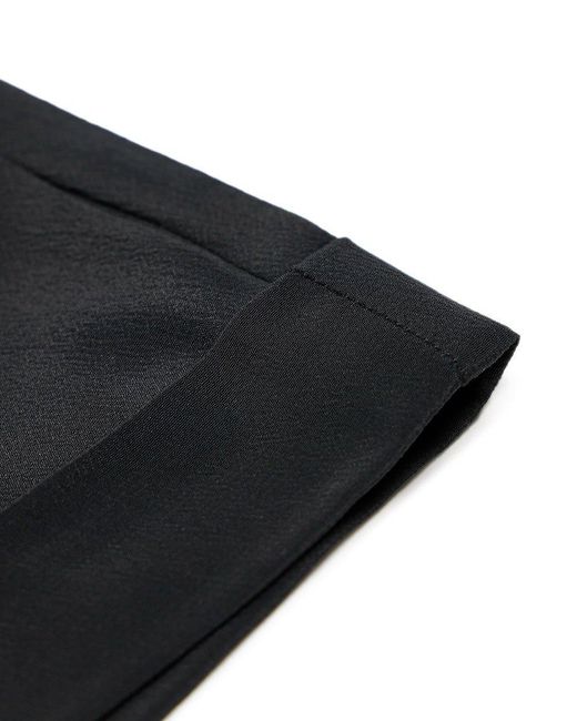 Moschino Black Logo Detail Shorts