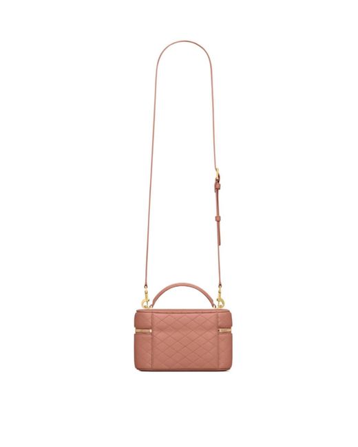 Saint Laurent Pink Gaby Vanity Bag