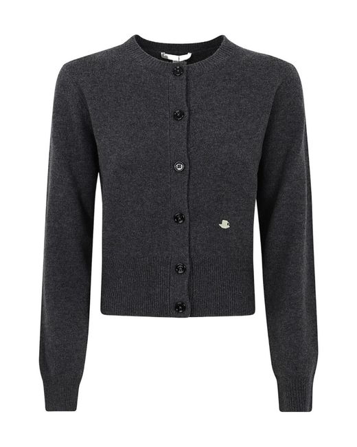 J.W. Anderson Blue Button-Fastening Cardigan