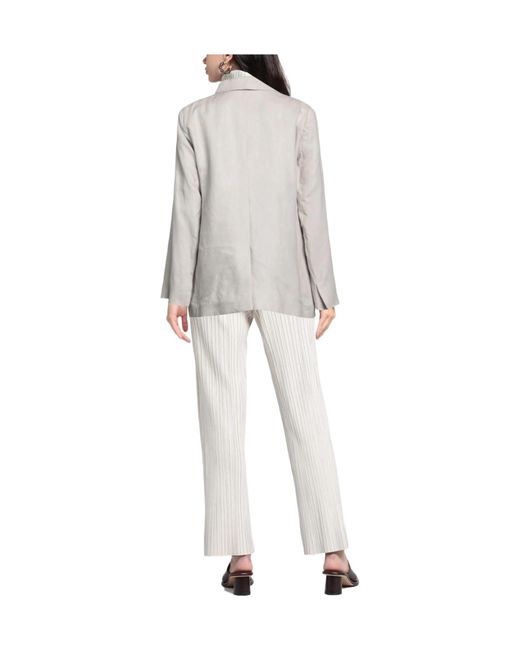Max Mara Gray Simple Single- Blazer