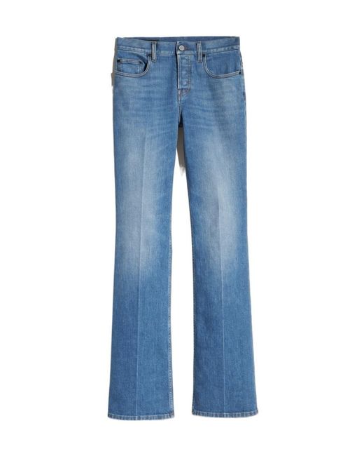 Gucci Blue Flared Pants
