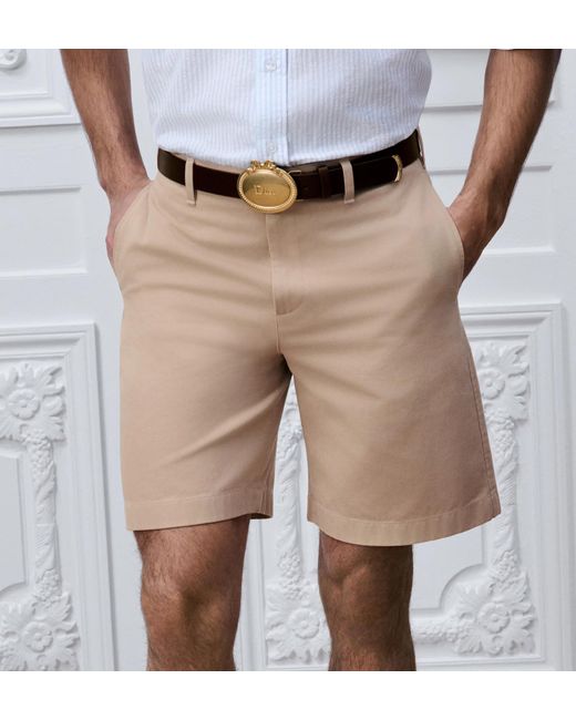 Dior Natural Iviera Chino Shorts for men