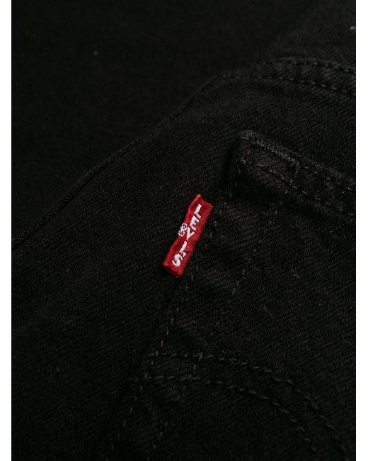 Levi's Black Ribcage Ankle Denim Pants