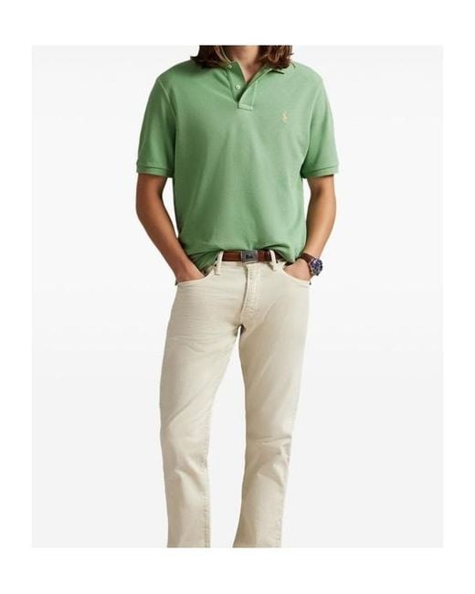 Polo Ralph Lauren Green Short-Sleeve Polo Shirt for men