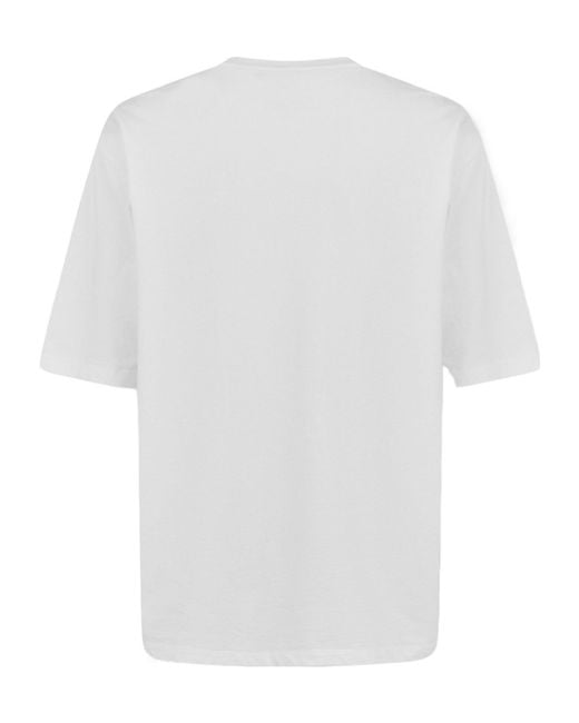 DSquared² White Oversized Shortsleeve Tee for men