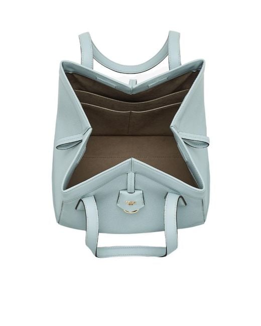 Fendi Blue Origami Medium Tote Bag