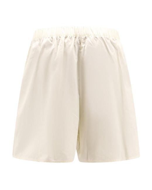 Miu Miu Natural High Waist Shorts