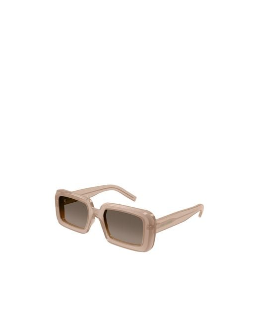 Saint Laurent Multicolor Eyewear Rectangular Frame Sunglasses for men