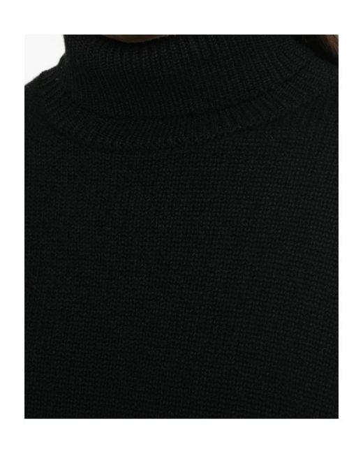 Lisa Yang Black Ribbed Sweater