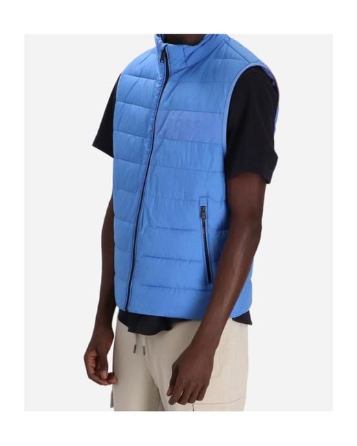 Boss Blue Logo Vest for men