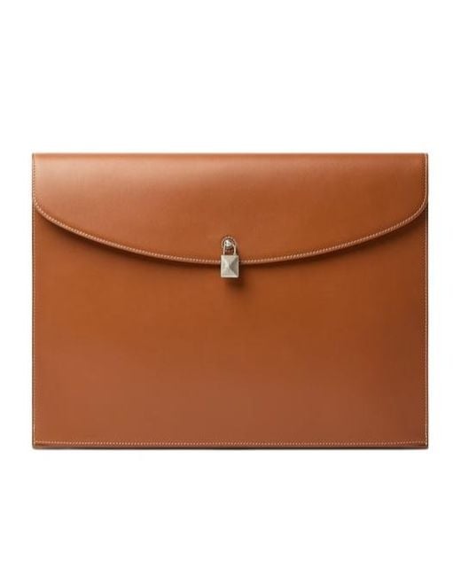 Loro Piana Brown Guardaroba Document Holder for men