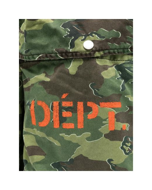 GALLERY DEPT. Green Camouflage Backpack for men