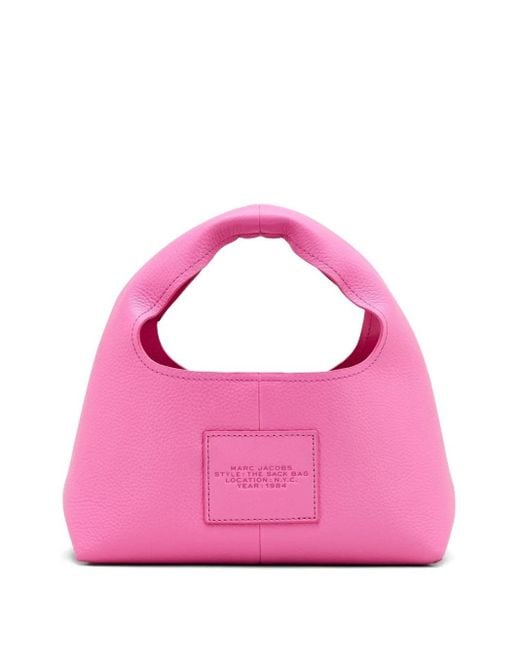 Marc Jacobs Pink The Sack Mini Tote Bag