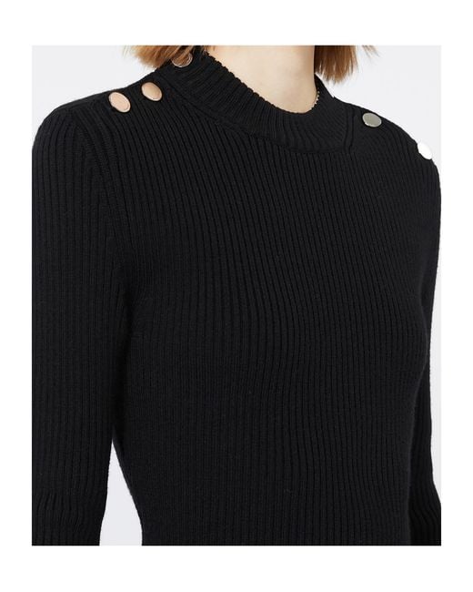 Sportmax Black Garibo Knitted Dress
