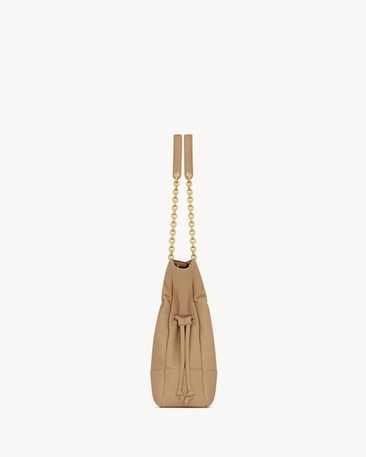 Saint Laurent Natural Jamie Shoulder Bag