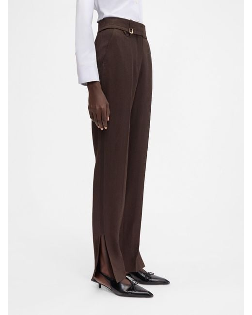 Jacquemus Brown The Tibau Pants