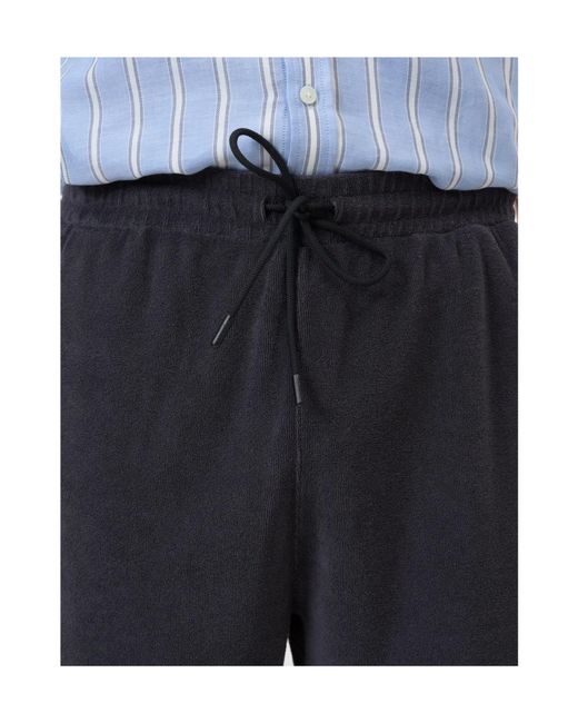 Closed Blue Drawstring Track Shorts for men