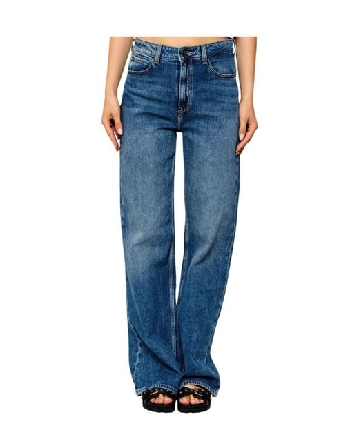 Guess Blue Belt-Loop Jeans