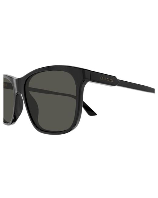 Gucci White Eyewear Square Frame Sunglasses for men