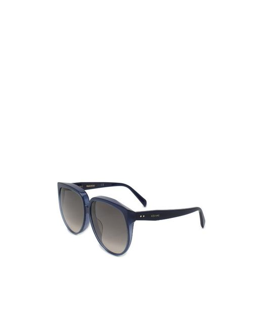 Céline Gray Logo Logo Sunglasses