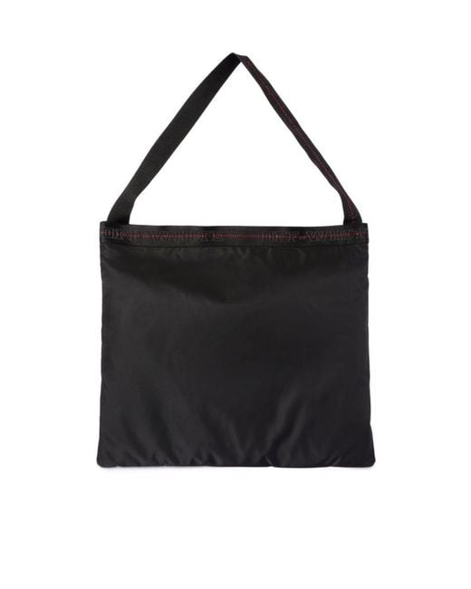 Off-White c/o Virgil Abloh Black Heritage Tote Bag for men
