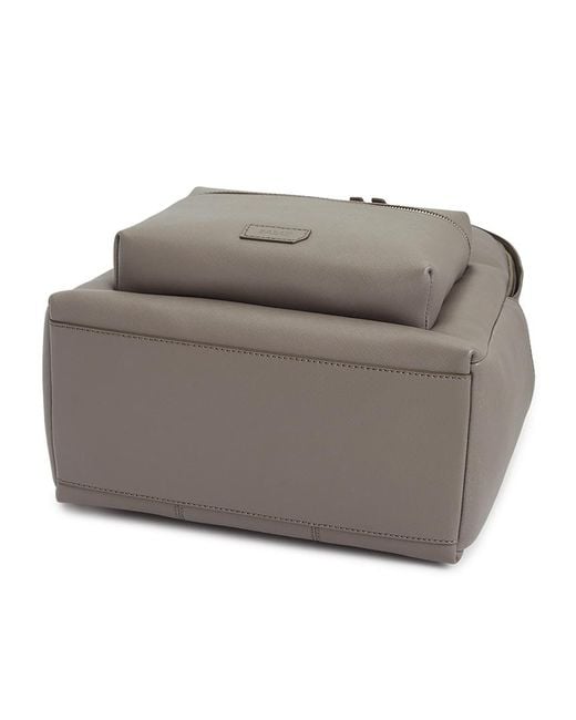 Bally Gray Zippered Backpack for men