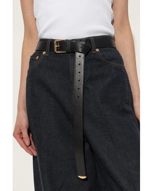 Givenchy White Voyou Long Belt