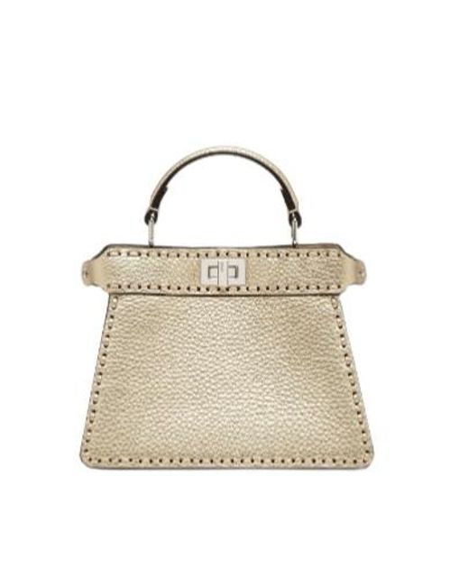 Fendi Natural Peekaboo Iseeu Petite Tote Bag