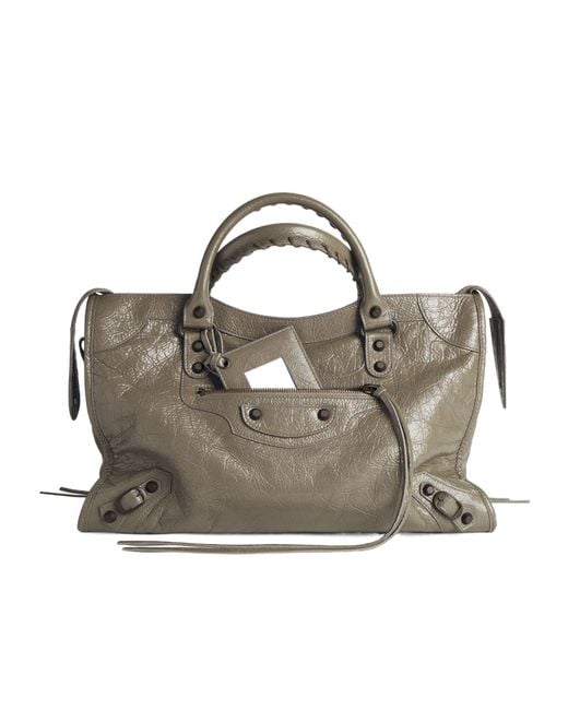 Balenciaga Metallic Le City Bag Medium