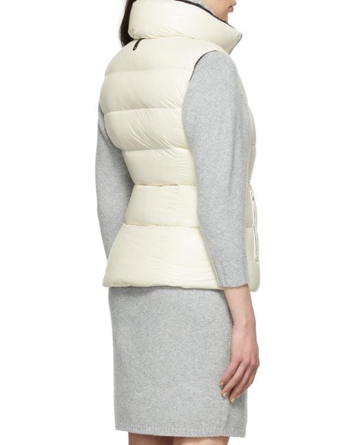 Mackage Gray Logo Quilted Down Vest