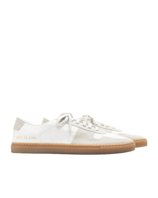 Common Projects White Logo Sneakers for men