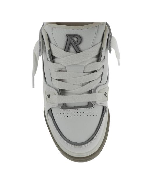 Represent Gray Studio Lace-Up Sneakers for men